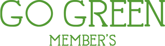 GO GREEN logo